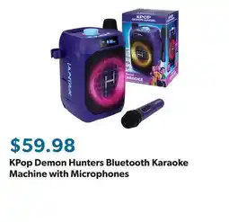 Sam's Club KPop Demon Hunters Bluetooth Karaoke Machine with Microphones offer