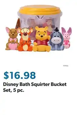 Sam's Club Disney Bath Squirter Bucket Set, 5 pc offer