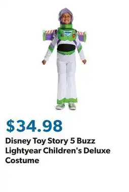Sam's Club Disney Toy Story 5 Buzz Lightyear Children's Deluxe Costume offer