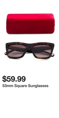 TJ Maxx 53mm Square Sunglasses offer