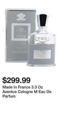 TJ Maxx Made In France 3.3 Oz Aventus Cologne M Eau De Parfum offer