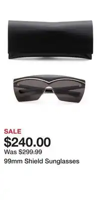 TJ Maxx 99mm Shield Sunglasses offer