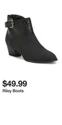 TJ Maxx Riley Boots offer