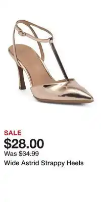 TJ Maxx Wide Astrid Strappy Heels offer