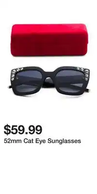 TJ Maxx 52mm Cat Eye Sunglasses offer