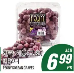 Joong Boo Market PEONY KOREAN GRAPES offer