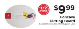 ShopRite Concave Cutting Board offer
