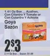Key Food Goya Sazón offer