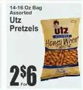 Key Food Utz Pretzels offer