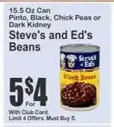 Key Food Steve's and Ed's Beans offer