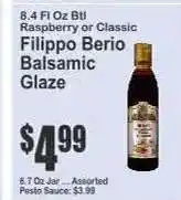 Key Food Filippo Berio Balsamic Glaze offer