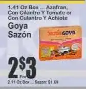Key Food Goya Sazón offer