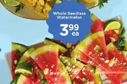Cub Foods Whole Seedless Watermelon offer