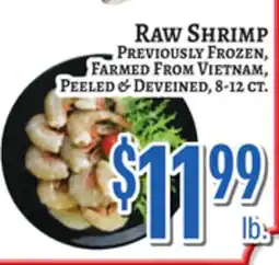 Trade Fair Supermarket RAW SHRIMP offer