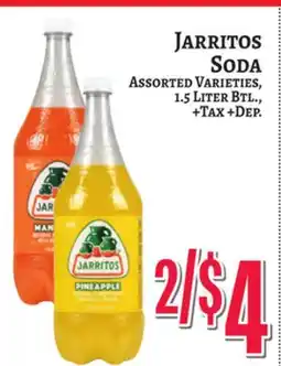 Trade Fair Supermarket JARRITOS SODA offer