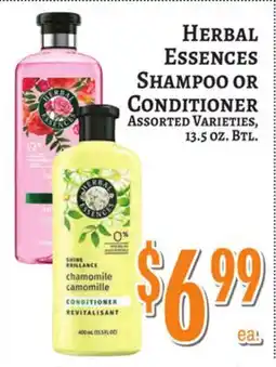 Trade Fair Supermarket HERBAL ESSENCES Shampoo Or Conditioner offer