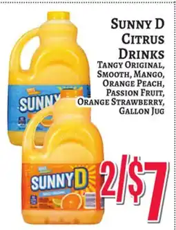 Trade Fair Supermarket SUNNY D CITRUS DRINKS offer