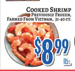 Trade Fair Supermarket COOKED SHRIMP offer