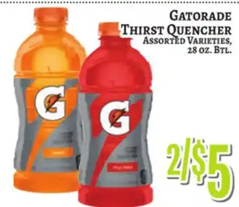 Trade Fair Supermarket GATORADE THIRST QUENCHER offer