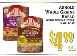Trade Fair Supermarket ARNOLD WHOLE GRAINS BREAD offer