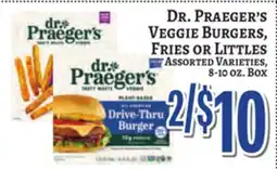 Trade Fair Supermarket Dr. Praeger's Veggie Burgers, Fries or Littles offer