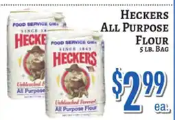 Trade Fair Supermarket HECKERS ALL PURPOSE FLOUR offer