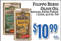 Trade Fair Supermarket Filippo Berio Olive Oil offer