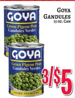 Trade Fair Supermarket GOYA GANDULES offer