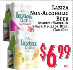Trade Fair Supermarket LAZIZA NON-ALCOHOLIC BEER offer