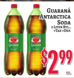 Trade Fair Supermarket Guaraná ANTARCTICA Soda offer