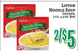 Trade Fair Supermarket LIPTON NOODLE SOUP offer