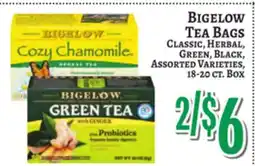 Trade Fair Supermarket BIGELOW TEA BAGS offer