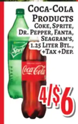 Trade Fair Supermarket Coca-Cola PRODUCTS offer
