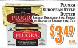 Trade Fair Supermarket PLUGRA EUROPEAN STYLE BUTTER offer