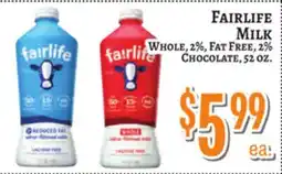 Trade Fair Supermarket FAIRLIFE MILK offer