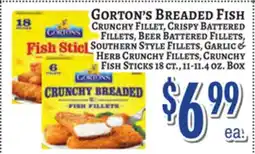 Trade Fair Supermarket GORTON'S BREADED FISH offer