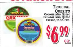 Trade Fair Supermarket TROPICAL QUESITO offer