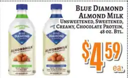 Trade Fair Supermarket BLUE DIAMOND ALMOND MILK offer