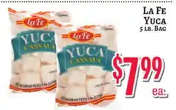 Trade Fair Supermarket LA FE YUCA offer