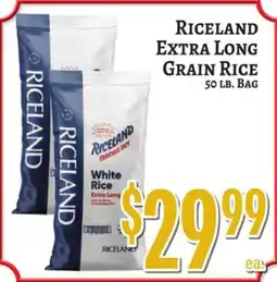 Trade Fair Supermarket Riceland Extra Long Grain Rice offer