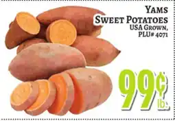 Trade Fair Supermarket YAMS SWEET POTATOES offer