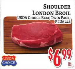 Trade Fair Supermarket SHOULDER LONDON BROIL offer