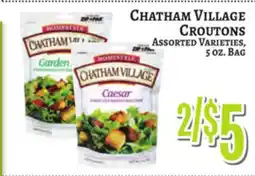 Trade Fair Supermarket Chatham Village Croutons offer