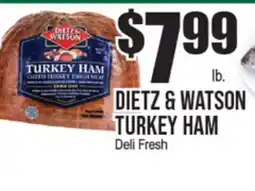 Extra Supermarket DIETZ & WATSON TURKEY HAM offer