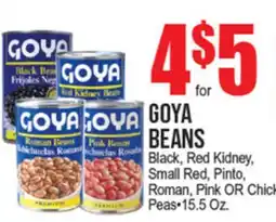 Extra Supermarket GOYA BEANS offer