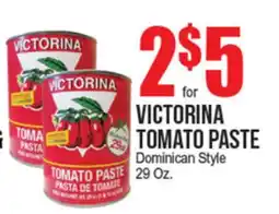 Extra Supermarket VICTORINA TOMATO PASTE offer