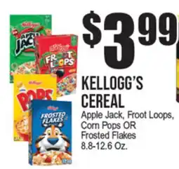 Extra Supermarket KELLOGG'S CEREAL offer