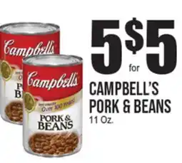 Extra Supermarket CAMPBELL'S PORK & BEANS offer