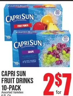 Extra Supermarket CAPRI SUN FRUIT DRINKS offer
