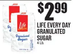 Extra Supermarket LIFE EVERY DAY GRANULATED SUGAR offer